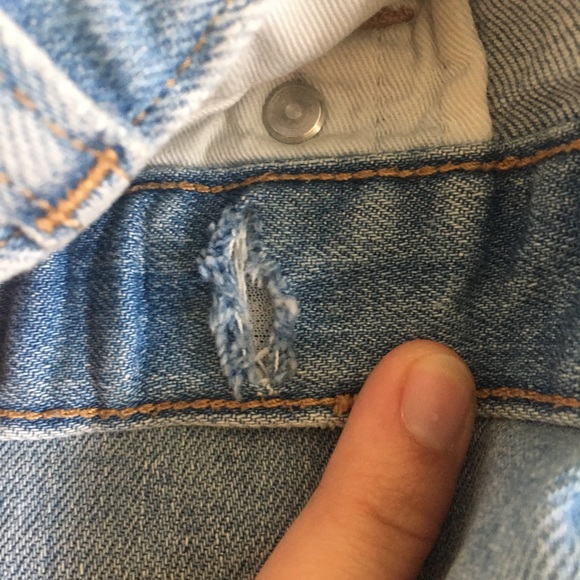 Everlane cheeky straight sky blue size 24 - Picture 7 of 8